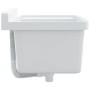 Wandwaschbecken aus weißem Harz 50x35x24 cm von vidaXL, Sinkt - Ref: Foro24-4002794, Preis: 61,49 €, Rabatt: %