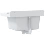 Fregadero lavabo de pared resina blanco 50x35x24 cm de vidaXL, Fregaderos - Ref: Foro24-4002794, Precio: 54,38 €, Descuento: %