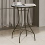 Bistro-Tisch aus blau-weißer Keramikmosaik Ø50x70 cm von vidaXL, Gartentische - Ref: Foro24-4003399, Preis: 78,48 €, Rabatt: %