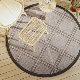 Außenteppich ARAKIL braun Ø160 cm PP von vidaXL, Outdoor-Protektoren - Ref: Foro24-368479, Preis: 24,32 €, Rabatt: %
