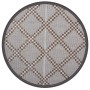 Alfombra de exterior ARAKIL marrón Ø160 cm PP de vidaXL, Protectores para exterior - Ref: Foro24-368479, Precio: 24,70 €, Des...