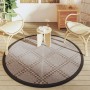 Alfombra de exterior ARAKIL marrón Ø160 cm PP de vidaXL, Protectores para exterior - Ref: Foro24-368479, Precio: 24,70 €, Des...