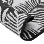 Alfombra de exterior ARAKIL blanco y negro Ø200 cm PP de vidaXL, Protectores para exterior - Ref: Foro24-368472, Precio: 43,1...