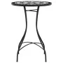 Bistro-Tisch aus schwarz-weißem Keramikmosaik Ø50x70 cm von vidaXL, Gartentische - Ref: Foro24-4003400, Preis: 81,69 €, Rabat...