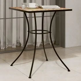 Mesa de bistró de mosaico cerámica terracota 60x60x74 cm by vidaXL, Garden tables - Ref: Foro24-4003392, Price: 121,88 €, Dis...