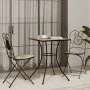 Mesa de bistró de mosaico cerámica terracota 60x60x74 cm de vidaXL, Mesas de jardín - Ref: Foro24-4003392, Precio: 121,88 €, ...