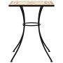 Mesa de bistró de mosaico cerámica terracota 60x60x74 cm by vidaXL, Garden tables - Ref: Foro24-4003392, Price: 124,45 €, Dis...