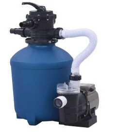 Sand filter pump with timer 530 W 10,980 L/h by vidaXL, Pool and spa filters - Ref: Foro24-92247, Price: 225,11 €, Discount: %