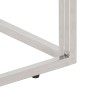 Mesa de centro acero inoxidable y madera maciza acacia plateado by vidaXL, Coffee table - Ref: Foro24-350023, Price: 96,17 €,...