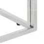 Mesa de centro acero inoxidable y madera maciza acacia plateado de vidaXL, Mesas de centro - Ref: Foro24-349959, Precio: 127,...