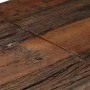 Edelstahl-Konsolentisch mit massiver Holzplatte und goldenem Querbalken. von vidaXL, Seitentische - Ref: Foro24-349990, Preis...