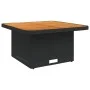 Mesita y sillas con cojines 3 piezas ratán sintético negro by vidaXL, Garden sets - Ref: Foro24-3262765, Price: 309,74 €, Dis...