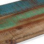 Mesa consola acero inoxidable madera maciza reciclada plateada by vidaXL, Side tables - Ref: Foro24-350016, Price: 84,58 €, D...