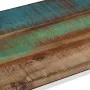 Mesa consola acero inoxidable madera maciza reciclada plateada by vidaXL, Side tables - Ref: Foro24-350016, Price: 83,83 €, D...