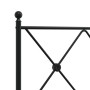 Kopfteil aus schwarzem Metall, 107 cm von vidaXL, Kopf- und Fußteile - Ref: Foro24-376532, Preis: 39,76 €, Rabatt: %