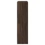 Aparador alto con puertas madera roble marrón 68x37x142 cm by vidaXL, Sideboards - Ref: Foro24-3295863, Price: 125,03 €, Disc...