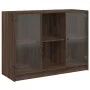 Aparador madera de ingeniería marrón roble 102x37x75,5 cm de vidaXL, Aparadores - Ref: Foro24-3295877, Precio: 104,19 €, Desc...