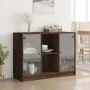 Aparador madera de ingeniería marrón roble 102x37x75,5 cm de vidaXL, Aparadores - Ref: Foro24-3295877, Precio: 104,19 €, Desc...