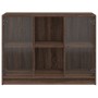 Aparador madera de ingeniería marrón roble 102x37x75,5 cm by vidaXL, Sideboards - Ref: Foro24-3295877, Price: 104,17 €, Disco...