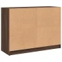 Aparador madera de ingeniería marrón roble 102x37x75,5 cm de vidaXL, Aparadores - Ref: Foro24-3295877, Precio: 104,19 €, Desc...
