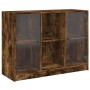 Aparador madera de ingeniería roble ahumado 102x37x75,5 cm by vidaXL, Sideboards - Ref: Foro24-3295875, Price: 97,26 €, Disco...
