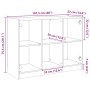 Aparador madera de ingeniería roble ahumado 102x37x75,5 cm by vidaXL, Sideboards - Ref: Foro24-3295875, Price: 97,26 €, Disco...