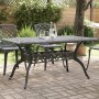 Mesa de jardín aluminio fundido negro 150x90x72 cm by vidaXL, Garden tables - Ref: Foro24-4002804, Price: 500,69 €, Discount: %