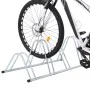 Soporte para 4 bicicletas suelo independiente acero galvanizado by vidaXL, Bases and supports for storing bicycles - Ref: For...