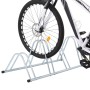 Ständer für 4 Fahrräder, freistehend, verzinkter Stahl von vidaXL, Sockel und Stützen zum Abstellen von Fahrrädern - Ref: For...