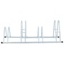Soporte para 4 bicicletas suelo independiente acero galvanizado by vidaXL, Bases and supports for storing bicycles - Ref: For...