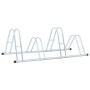 Soporte para 4 bicicletas suelo independiente acero galvanizado by vidaXL, Bases and supports for storing bicycles - Ref: For...