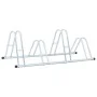 Soporte para 4 bicicletas suelo independiente acero galvanizado by vidaXL, Bases and supports for storing bicycles - Ref: For...