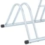 Soporte para 4 bicicletas suelo independiente acero galvanizado by vidaXL, Bases and supports for storing bicycles - Ref: For...