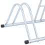 Ständer für 4 Fahrräder, freistehend, verzinkter Stahl von vidaXL, Sockel und Stützen zum Abstellen von Fahrrädern - Ref: For...