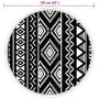 Außen-Teppich ARAKIL schwarz Ø160 cm PP von vidaXL, Outdoor-Protektoren - Ref: Foro24-368535, Preis: 29,91 €, Rabatt: %