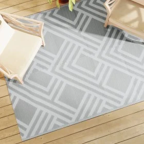 Außenteppich ARAKIL PP grau 160x230 cm von vidaXL, Outdoor-Protektoren - Ref: Foro24-368563, Preis: 36,00 €, Rabatt: %