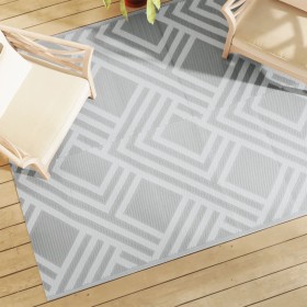 Außenteppich ARAKIL PP grau 160x230 cm von vidaXL, Outdoor-Protektoren - Ref: Foro24-368563, Preis: 36,48 €, Rabatt: %