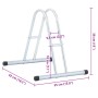 Soporte para 1 bicicleta suelo independiente acero galvanizado by vidaXL, Bases and supports for storing bicycles - Ref: Foro...