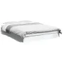 Estructura de cama madera de ingeniería blanca 120x200 cm de vidaXL, Camas y somieres - Ref: Foro24-842028, Precio: 100,04 €,...