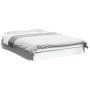 Estructura de cama madera de ingeniería blanca 120x200 cm de vidaXL, Camas y somieres - Ref: Foro24-842028, Precio: 103,41 €,...