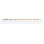 Estructura de cama madera de ingeniería blanca 120x200 cm de vidaXL, Camas y somieres - Ref: Foro24-842028, Precio: 100,04 €,...