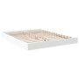 Estructura de cama madera de ingeniería blanca 150x200 cm de vidaXL, Camas y somieres - Ref: Foro24-842014, Precio: 90,64 €, ...