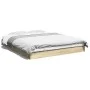 Estructura de cama madera de ingeniería roble Sonoma 150x200 cm de vidaXL, Camas y somieres - Ref: Foro24-842016, Precio: 86,...