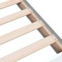 White engineered wood bed frame 90x200 cm by vidaXL, Beds and slatted bases - Ref: Foro24-842063, Price: 80,78 €, Discount: %