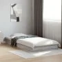 Sonoma gray engineered wood bed frame 75x190 cm by vidaXL, Beds and slatted bases - Ref: Foro24-842082, Price: 59,63 €, Disco...