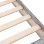 Sonoma gray engineered wood bed frame 75x190 cm by vidaXL, Beds and slatted bases - Ref: Foro24-842082, Price: 59,63 €, Disco...