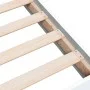 White engineered wood bed frame 75x190 cm by vidaXL, Beds and slatted bases - Ref: Foro24-842077, Price: 59,53 €, Discount: %