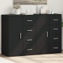 Aparadores 2 uds madera de ingeniería negro 59x39x80 cm by vidaXL, Sideboards - Ref: Foro24-3276631, Price: 201,31 €, Discoun...