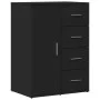 Aparadores 2 uds madera de ingeniería negro 59x39x80 cm by vidaXL, Sideboards - Ref: Foro24-3276631, Price: 198,14 €, Discoun...