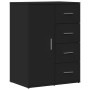 Regale 2 Einheiten aus schwarzem Ingenieurholz 59x39x80 cm. von vidaXL, Sideboards - Ref: Foro24-3276631, Preis: 201,31 €, Ra...